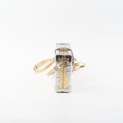 ITEM 9 - Louis Vuitton Petite Malle Gold/Silver