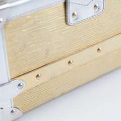 ITEM 9 - Louis Vuitton Petite Malle Gold/Silver