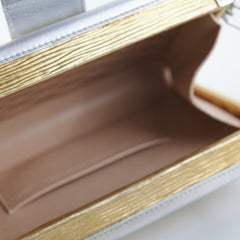 ITEM 9 - Louis Vuitton Petite Malle Gold/Silver