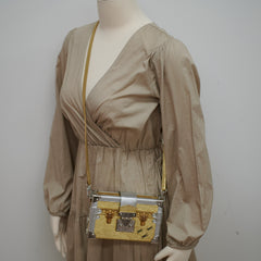 ITEM 9 - Louis Vuitton Petite Malle Gold/Silver