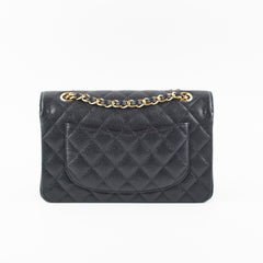 Chanel Small Classic Double Flap Caviar Black