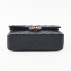 Chanel Small Classic Double Flap Caviar Black