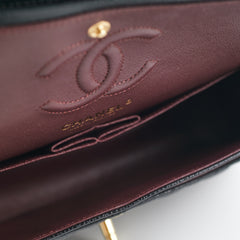Chanel Small Classic Double Flap Caviar Black