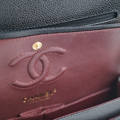 Chanel Small Classic Double Flap Caviar Black