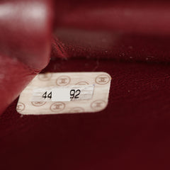 Chanel Vintage Flap Black 24k Gold