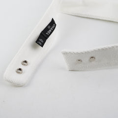 Chanel White Sun Visor Hat