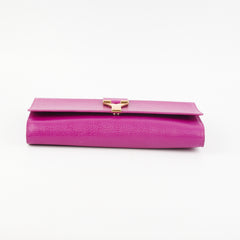 ITEM 30 - Saint Laurent Y Clutch Fuchsia