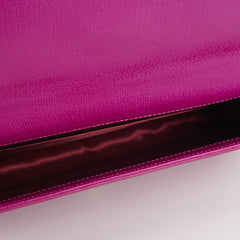 ITEM 30 - Saint Laurent Y Clutch Fuchsia