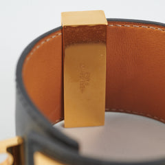 Hermes Kelly Dog Bangle Noir - [Q] Stamp