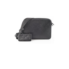 ITEM 30 - Louis Vuitton Messenger Black Empreinte Leather