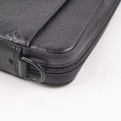 ITEM 30 - Louis Vuitton Messenger Black Empreinte Leather