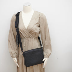ITEM 30 - Louis Vuitton Messenger Black Empreinte Leather