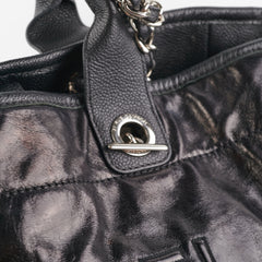 Chanel Deauville Tote Medium Black
