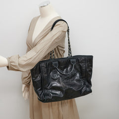 Chanel Deauville Tote Medium Black