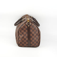 Louis Vuitton Speedy 30 Bandouliere Damier Ebene
