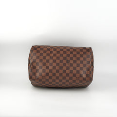 Louis Vuitton Speedy 30 Bandouliere Damier Ebene