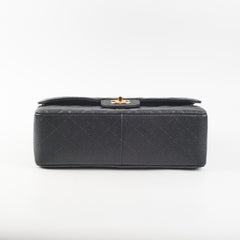 Chanel Quilted Jumbo Caviar GHW Black (Microshipped)