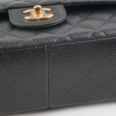 Chanel Quilted Jumbo Caviar GHW Black (Microshipped)