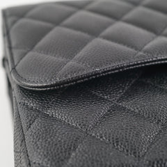 Chanel Quilted Jumbo Caviar GHW Black (Microshipped)