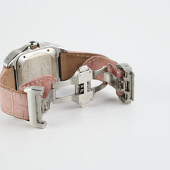 Cartier Santos De Watch Pink Automatic Movement