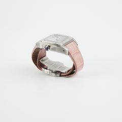 Cartier Santos De Watch Pink Automatic Movement