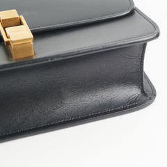 Saint Laurent Le Carre Satchel Box Black