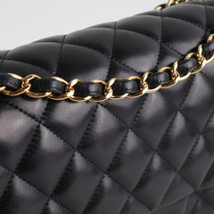 Chanel Quilted Jumbo Lambskin Black