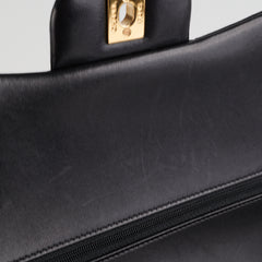 Chanel Quilted Jumbo Lambskin Black