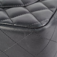Chanel Quilted Jumbo Lambskin Black