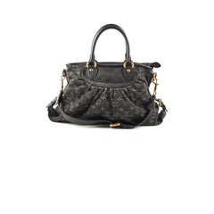 Louis Vuitton Denim Neo Cabby GM Bag Black Monogram