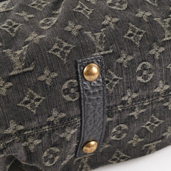 Louis Vuitton Denim Neo Cabby GM Bag Black Monogram