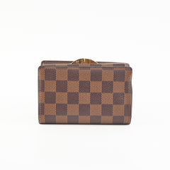 Louis Vuitton French Purse Damier Ebene