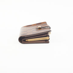 Louis Vuitton French Purse Damier Ebene