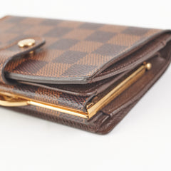 Louis Vuitton French Purse Damier Ebene