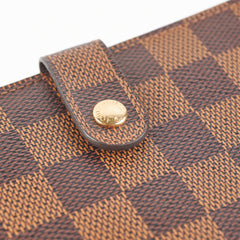 Louis Vuitton French Purse Damier Ebene