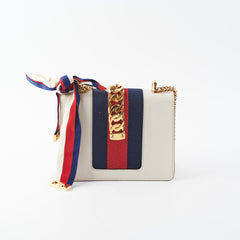 Gucci Mini Sylvie Bag Cream