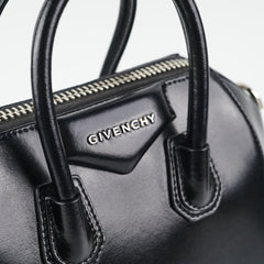 Givenchy Antigona Mini Smooth Black Leather