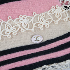 Chanel Striped Cashmere Dress