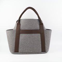 Hermes Grooming Bag Grey