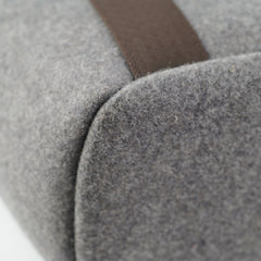 Hermes Grooming Bag Grey