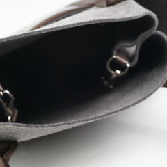 Hermes Grooming Bag Grey