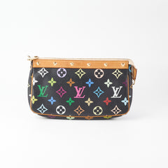 Louis Vuitton Pochette Accessories Multicolour Black
