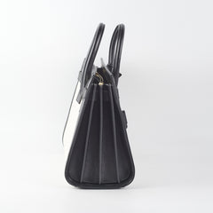 Saint Laurent Small Sac De Jour White/Black