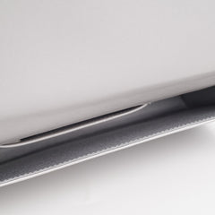 Dior Cannage Lambskin Silver Clutch