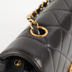 Chanel Small Diana GHW Black