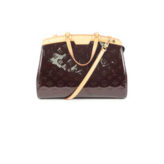 Louis Vuitton Brea MM Amarate Monogram Vernis