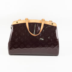 Louis Vuitton Brea MM Amarate Monogram Vernis