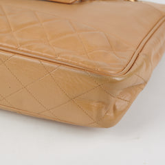Chanel Beige Vintage Shopper