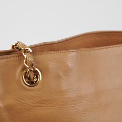 Chanel Beige Vintage Shopper