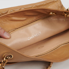 Chanel Beige Vintage Shopper